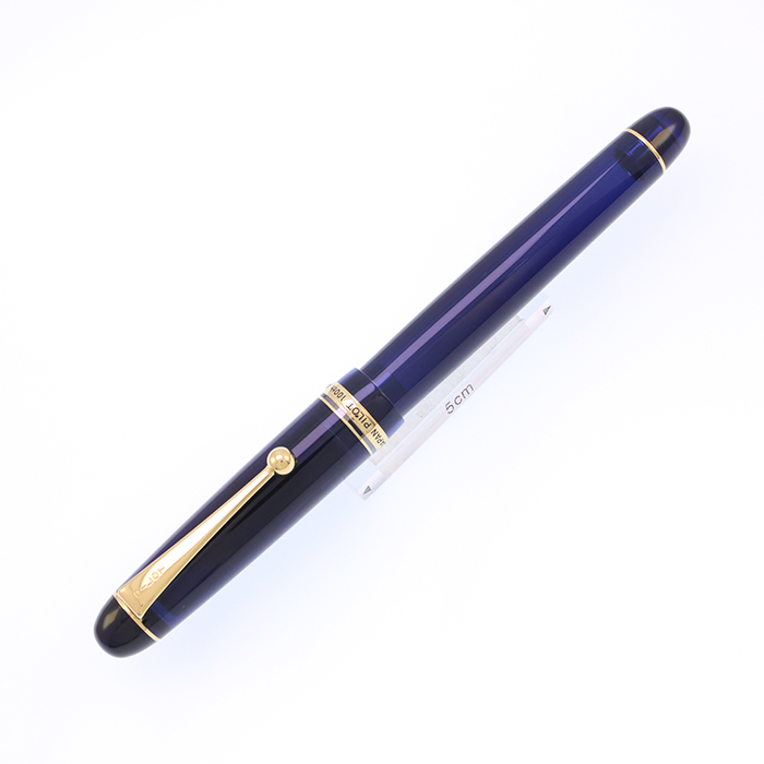 PILOT CUSTOM74 lic-blue 万年筆　字幅M 中古)PILOT パイロット 万年筆 創立100周年記念 カスタム74 中字（商品