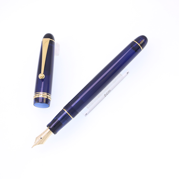 中古)PILOT パイロット 万年筆 創立100周年記念 カスタム74 中字（商品