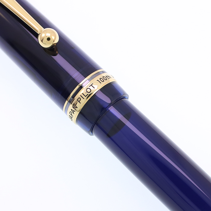 中古)PILOT パイロット 万年筆 創立100周年記念 カスタム74 中字（商品