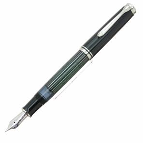 Pelikan ペリカン 万年筆 スーベレーン M815 メタルストライプ メイン