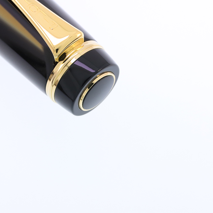 中古)PILOT パイロット 万年筆 カスタム URUSHI 漆黒 中細字（商品ID