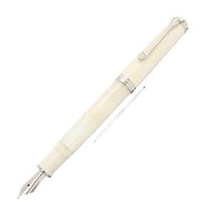 Pelikan ペリカン 万年筆 スーベレーン M605 ホワイトストライプ F メイン