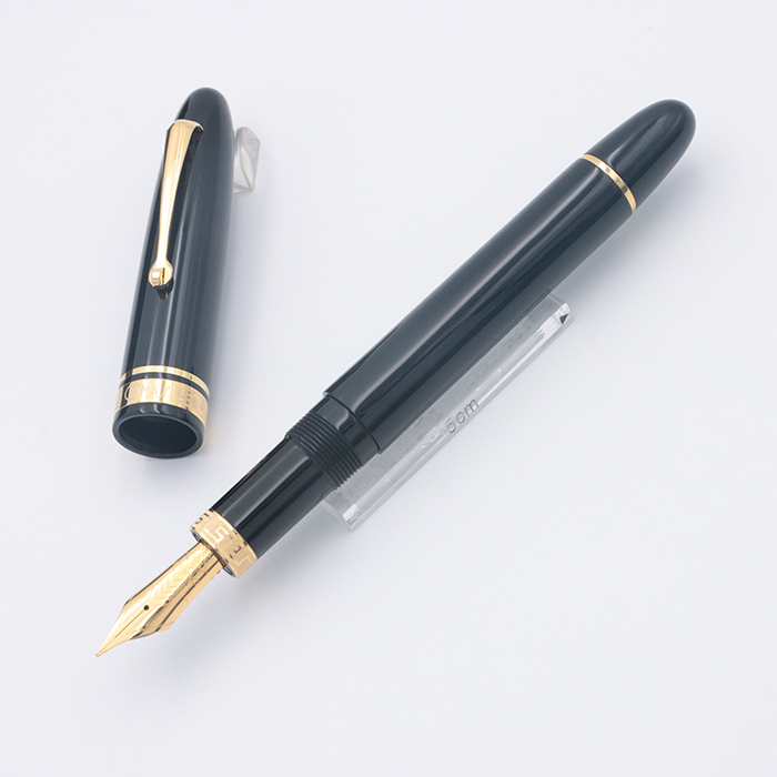 新品)OMAS オマス 万年筆 パラゴン ワイルド シルバートリム 14K