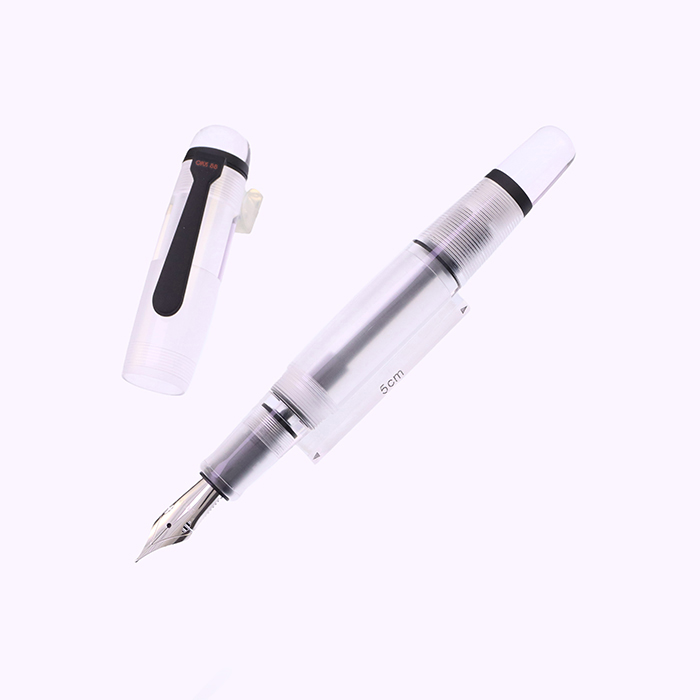 新品)OPUS 88 オーパス 88 万年筆 クリアー オマール フレックス（商品