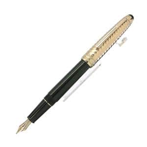 MONTBLANC モンブラン 万年筆 マイスターシュテュック ソリテール #145 ドゥエ ジオメトリック ディメンション F メイン