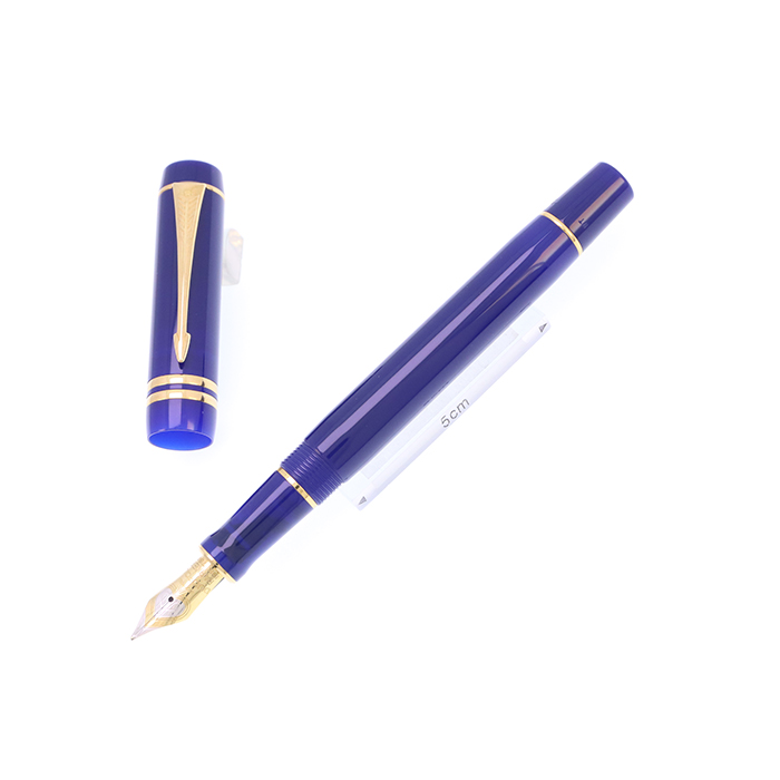 中古)PARKER パーカー 万年筆 デュオフォールド ラピスラズリGT