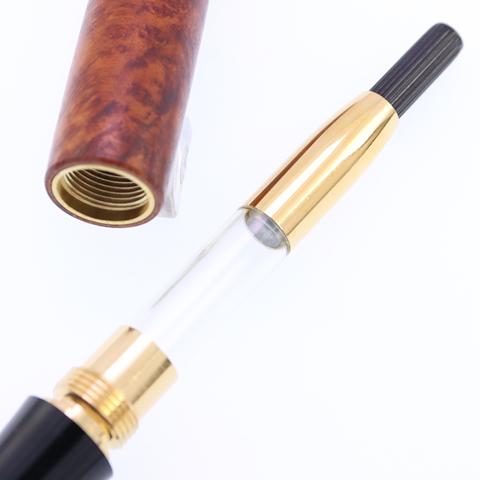 ないる【NAKAYA】 中屋万年筆 万年筆 ブライヤーモデル 光沢 太字 詳細ページ | 万年筆 ボールペンなど高級筆記具の販売・買取