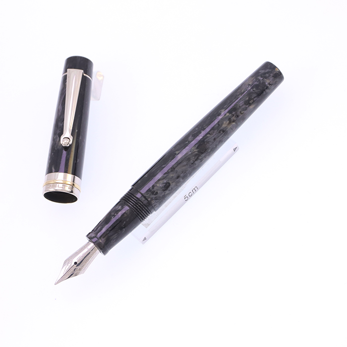 中古)DELTA デルタ 万年筆 ビンテージコレクション ブラック F（商品ID