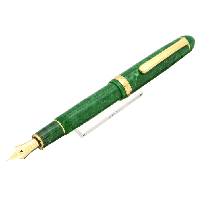 中屋万年筆　セルロイド　翡翠 （*）様 詳細ページ ボールペンなど高級筆記具の販売・買取 万年筆 | 筆記具