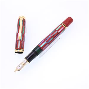 万年筆 リミテッドエディション M1000 螺鈿 市松-Red Infinity- M