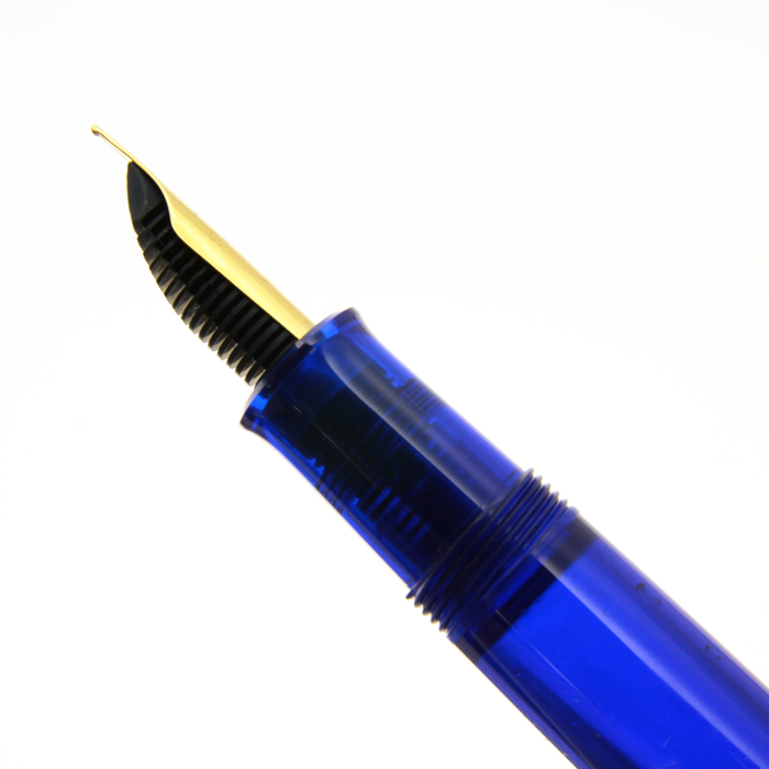 ペリカン Pelikan 万年筆 M200 スケルトンダークブルー F ペリカン