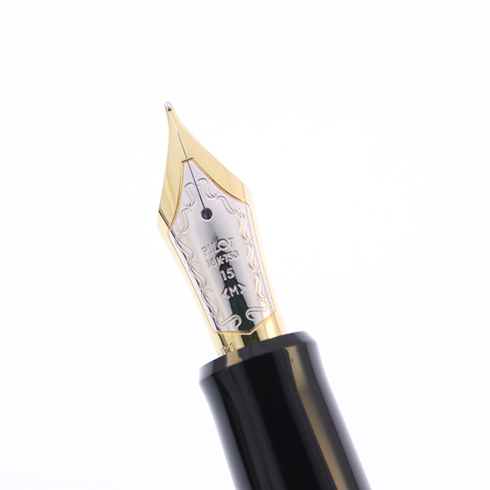 中古)PILOT パイロット 万年筆 カスタム845 漆 朱 中字（商品ID