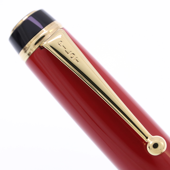 中古)PILOT パイロット 万年筆 カスタム845 漆 朱 中字（商品ID