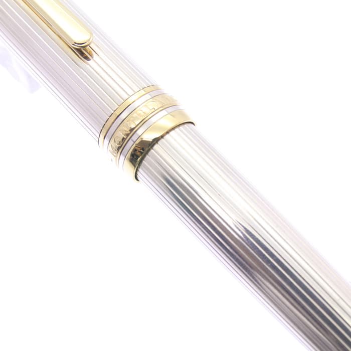 モンブラン万年筆 ソリテール 1468 ピンストライプ 文房具/事務用品 ...