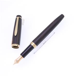 万年筆 世界の銘木シリーズ 黒柿 スタンダード 細字