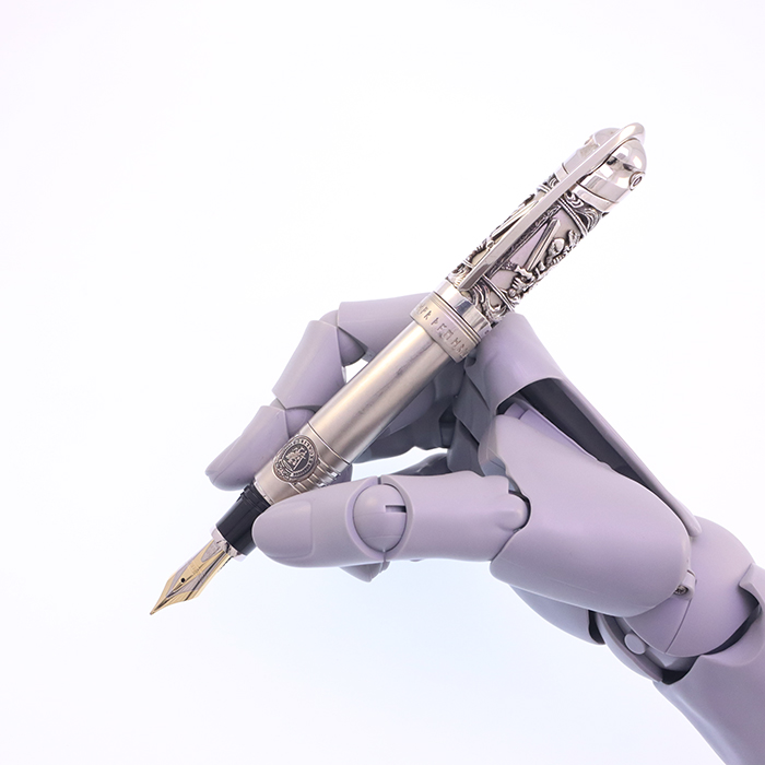 中古)Pentel ぺんてる 万年筆 エクスキャリバー シヴァルレスク 中字