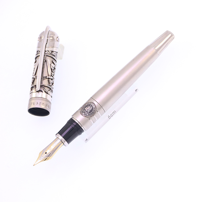 中古)Pentel ぺんてる 万年筆 エクスキャリバー シヴァルレスク 中字