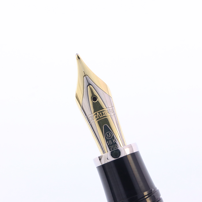 中古)Pentel ぺんてる 万年筆 エクスキャリバー シヴァルレスク 中字