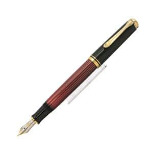 Pelikan ペリカン 万年筆 スーベレーン M400 レッドストライプ EF メイン