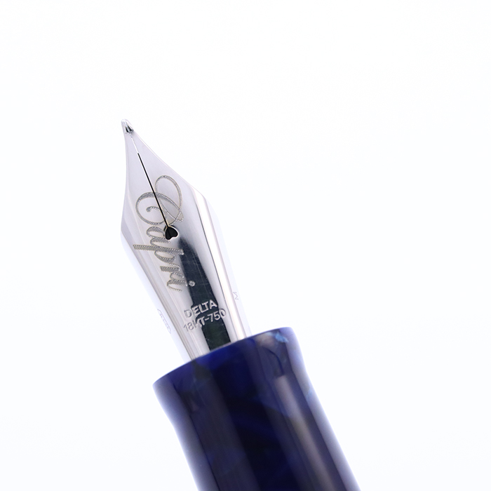 中古)DELTA デルタ 万年筆 カプリコレクション ブルーグロット 青の