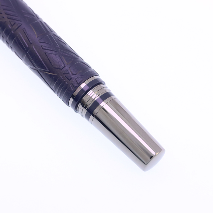 中古)MONTBLANC モンブラン 万年筆 スターウォーカー スペースブルー