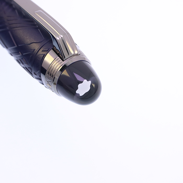 中古)MONTBLANC モンブラン 万年筆 スターウォーカー スペースブルー