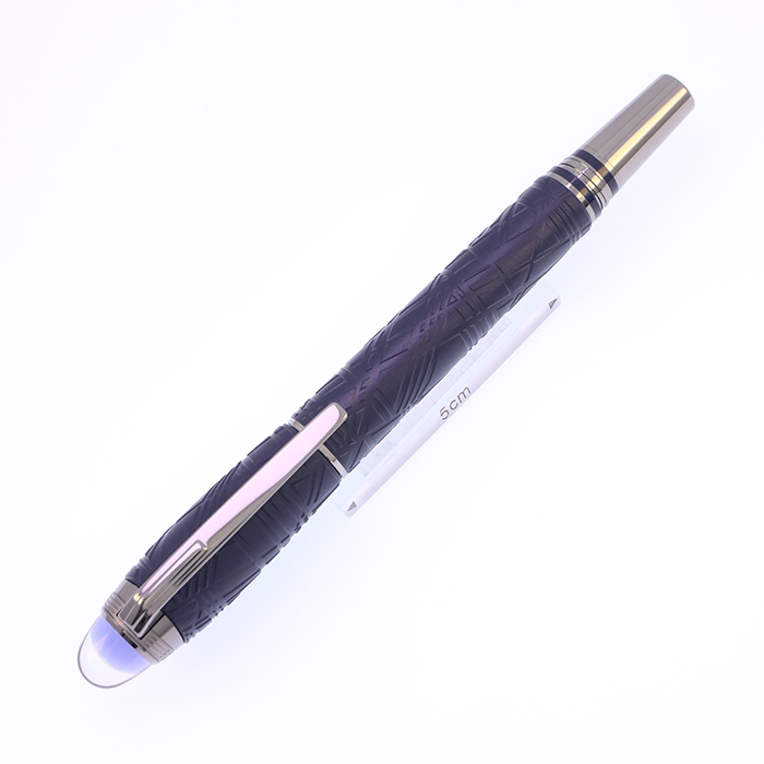 中古)MONTBLANC モンブラン 万年筆 スターウォーカー スペースブルー