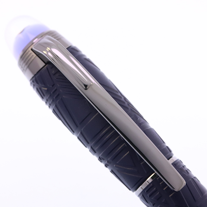 中古)MONTBLANC モンブラン 万年筆 スターウォーカー スペースブルー