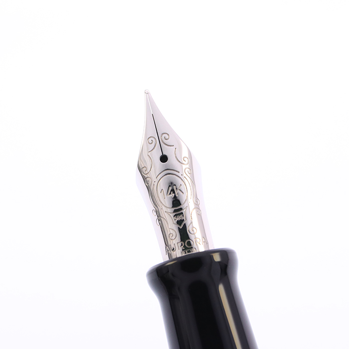 中古)AURORA アウロラ 万年筆 タレンタム ブラック F（商品ID