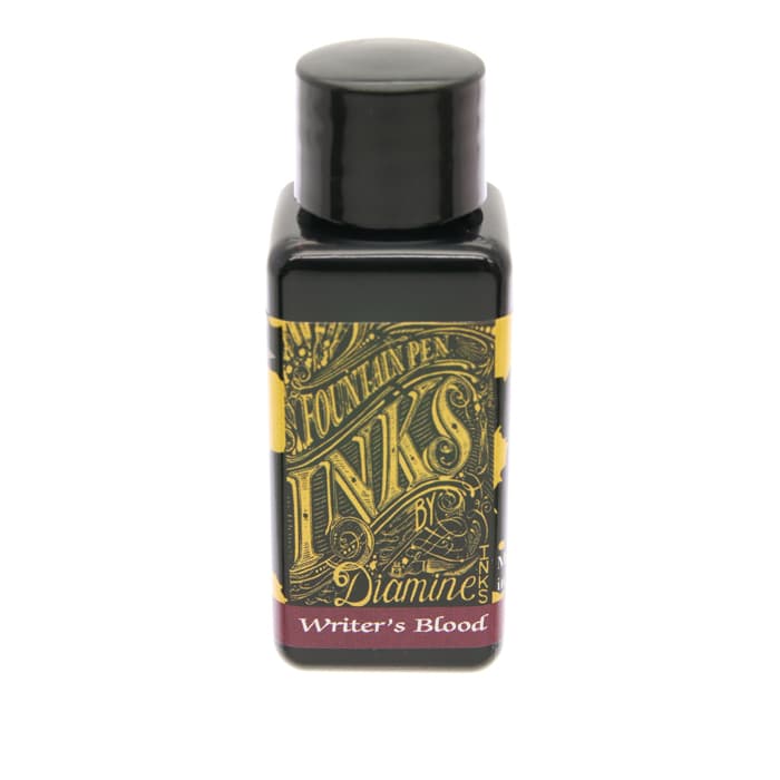 新品)DIAMINE ダイアミン ボトルインク ライターズブラッド 30ml（商品