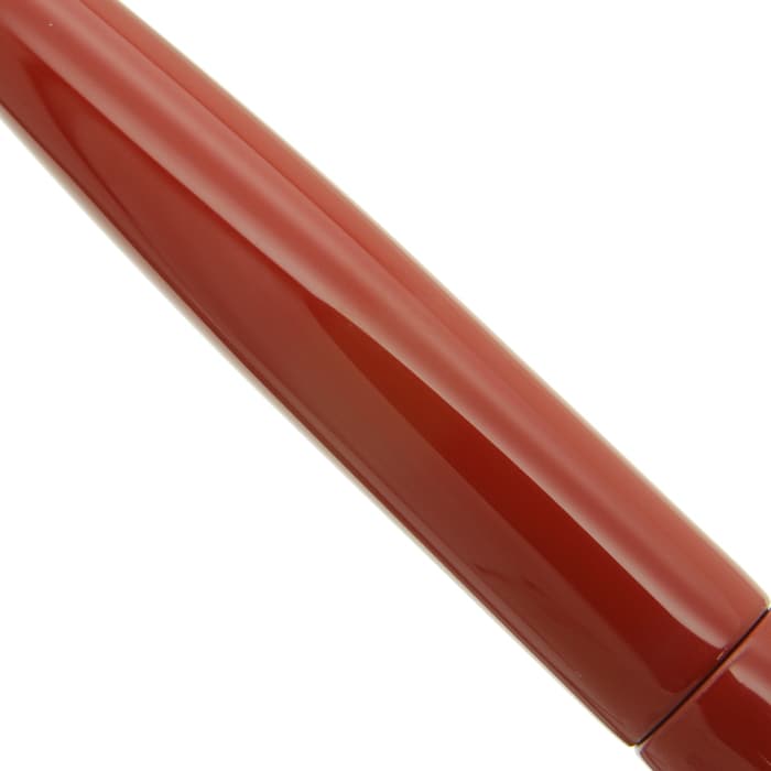 新品)NAKAYA 中屋万年筆 万年筆 シガー ポータブル 朱 軟中字（商品ID