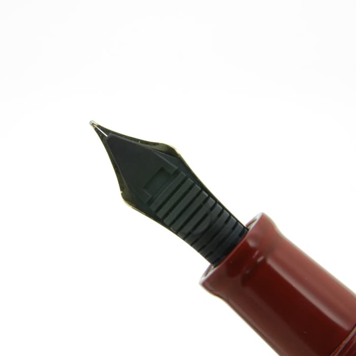 新品)NAKAYA 中屋万年筆 万年筆 シガー ポータブル 朱 軟中字（商品ID