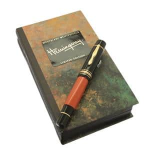 MONTBLANC モンブラン 万年筆 作家シリーズ1992 ヘミングウェイ EF メイン