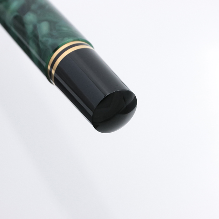 ペリカン 400NN 万年筆 M 中字 オリジナル グリーン ペリカン 万年筆 400NN グリーンストライプ シャイベンニブ付 Pelikan
