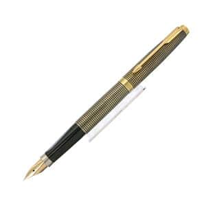 PARKER パーカー 万年筆 #75 シズレ バーメイル XF メイン