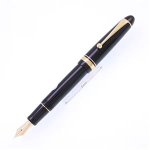 カスタム742 WA（ウェーバリー）パイロット万年筆 中古)PILOT パイロット 万年筆 カスタム742 ブラック ウェー