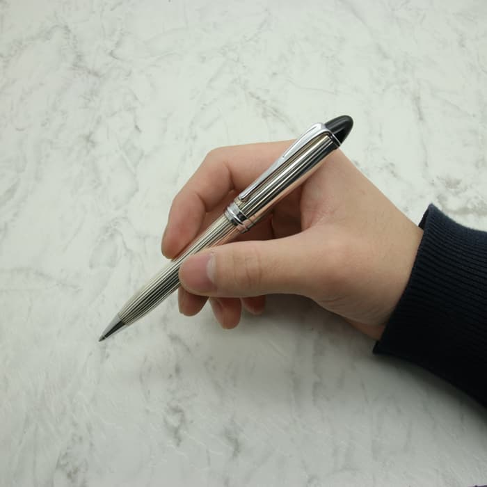 中古)AURORA アウロラ ボールペン イプシロン スターリングシルバー ...