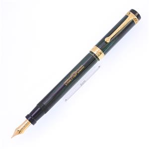 万年筆 リミテッドエディション セリエ･インテルナツィオナーレ エボナイト グリーン EF