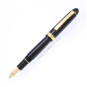 万年筆 #3776 センチュリー ブラックインブラック PNB-15000 細字