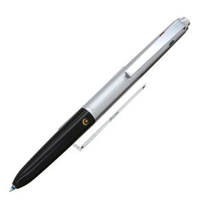 MONTBLANC モンブラン ボールペン #672 ブラック&メタル マルチカラー 黒･赤･青･緑4色 [企業ロゴプリント] メイン