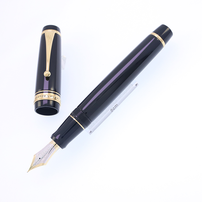 中古)PILOT パイロット 万年筆 カスタム URUSHI 漆黒 中字（商品ID：3717020173108）詳細ページ | 万年筆  ボールペンなど高級筆記具の販売・買取｜キングダムノート
