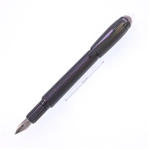 万年筆 スターウォーカー ブラックコスモス メタル F
