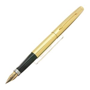 PARKER パーカー 万年筆 #75 インシグニア 14KGF フラットトップ 0メモリ XF メイン