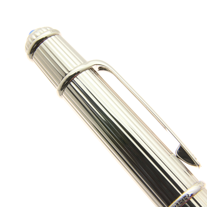 ディアボロ・ドゥ・カルティエ ボールペン／プラチナフィニッシュ ゴドロン 詳細ページ | 万年筆 ボールペンなど高級筆記具の販売・買取