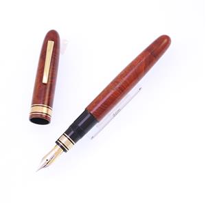 万年筆 A.M.87コレクション ブライヤーウッド オレンジ F