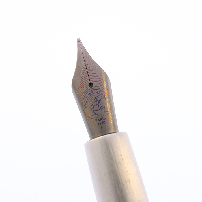 中古)J.HERBIN エルバン 万年筆 クリッパー ブラシ シルバー F(商品ID 中古)J.HERBIN エルバン 万年筆 クリッパー ブラシ シルバー F(商品ID