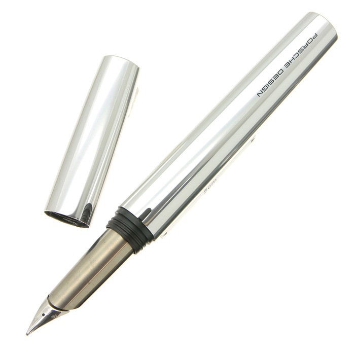 ポルシェデザイン社製メタリックボールペン シルバーゴールド 詳細