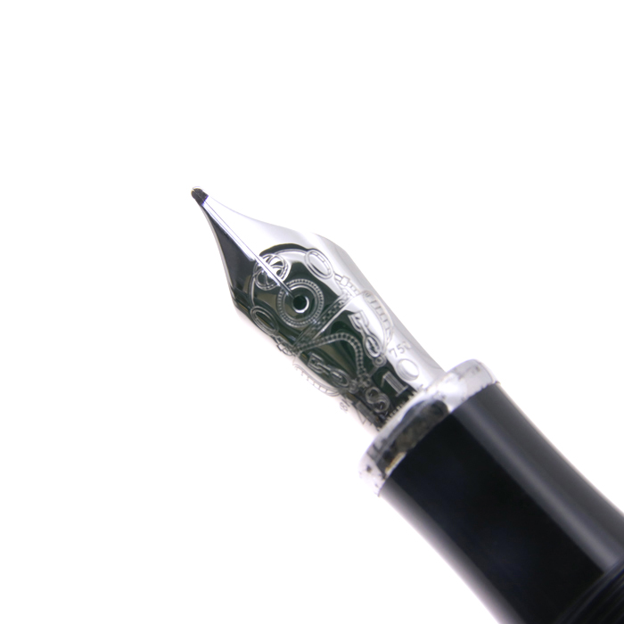 ほぼ未使用　万年筆　モンブラン　作家シリーズ2003 ジュール・ヴェルヌ　M 中古)MONTBLANC モンブラン ボールペン 作家シリーズ2003