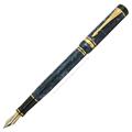 PARKER パーカー 万年筆 デュオフォールド マーブルブルー インターナショナル B