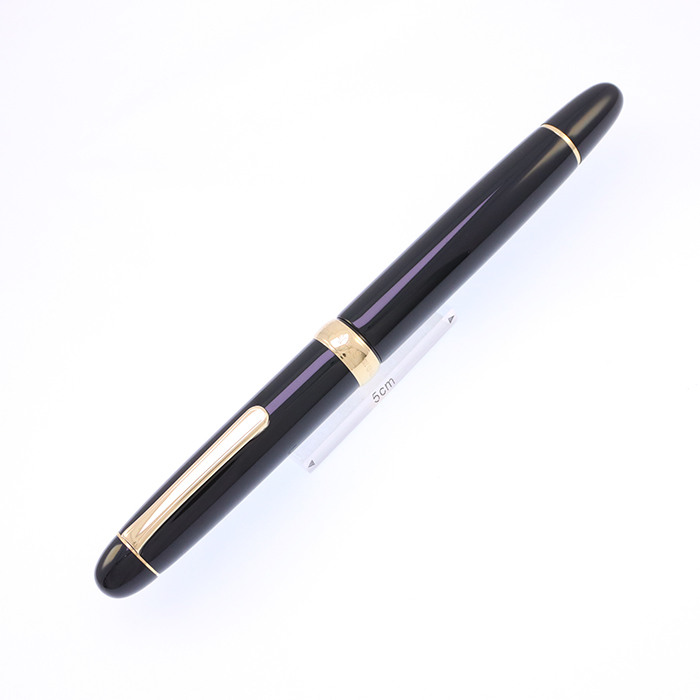 中屋万年筆廃盤バランスコントロールクロロ中字、ノーマルタイプ漆クロロ万年筆細字 l.jpg